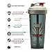 PERFORMA Marvel Shaker - Original Series, Leak Free Protein Shaker Bottle With Actionrod Mixing Technology For All Your Protein Needs! Shatter Resistant & Dishwasher Safe (Thor)(28oz)