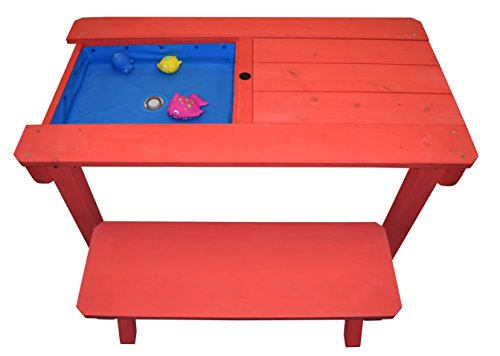 image for Kids Sand and Water Table – Back Bay Play Premium Wooden Indoor Outd