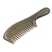 Natural Ox Horn Comb Width Tooth Horn Comb Anit-Static Horn Comb for Hair curler