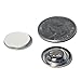 10 Pack - Small Round Button & Badge Magnets - Strong Magnetic Nametag and Lapel Pin Holders with Sticker Adhesive Backing by Specialist ID