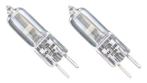 2pcs FCS 150W 24V Donar Bulb For Vivitar 5000 Slide Projector, 3000AS, 3000AF, 2000AF â€“ Voigtlander BP200A â€“ Zeiss P500 P510 Automat, AF Automat Perkeo, AJ24 Ikolux J150 Automat Perkeo 415 AFS