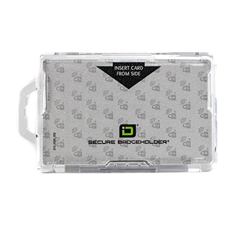 Identity Stronghold Secure Badge Holder Classic | RFID Schutz Ausweishalter Gelb