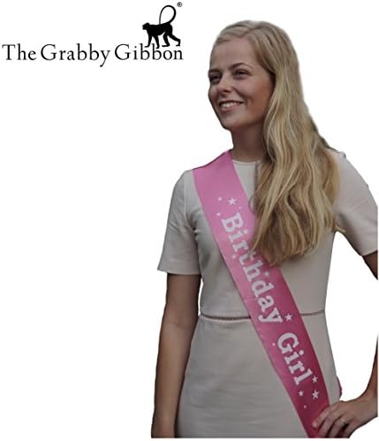 Birthday Girl Star Spangled Satin Birthday Sash, Sweet Sixteen, Birthday Girl Sash, Party Banner