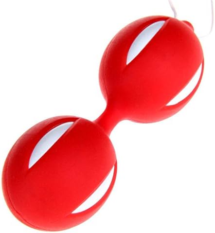 Vibratos Legs New Year Gift 2019 Ben Wa Ball Tightening Kegel Exerciser G Spot Vibrato Trainer Vagina Jump Balls Best Toys Women Ad-ULT Surprised Product Red,Ergonomic Sucker