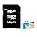 Silicon Power 128GB up to 75MB/s MicroSDXC UHS-1 Class10, Elite Flash Memory Card with Adaptor