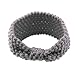 DZT1968® Baby Girl Wide Knit Turban Headband Head Wrap Hair Band Head Warm (Gray)