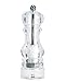 Peugeot - Nancy Manual Salt Mill - Transparent Adjustable Grinder for Rock Salt - Acrylic, Clear, 7 inches