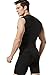 Tesla TM-MUA05-KLB_Large Men's R Neck Sleeveless Muscle Tank Dry Compression Baselayer MUA05