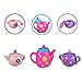 Fajiabao Tea Set Tea Party Pretend Playset for Kids, Teapot Play Set Bath Toy Pretend Play Set Girls Kitchen Toy Teapot Gift for Toddles Kids Children Boys Girls 3 Years Old up