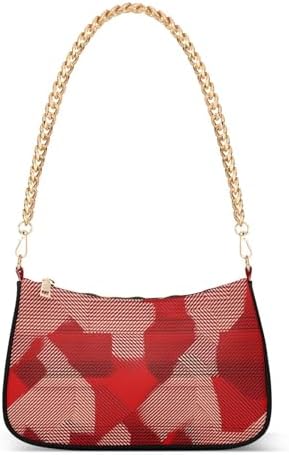 Peach Coral trendy chain shoulder travel bags hand bags for