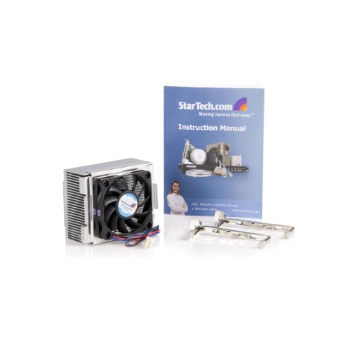 StarTech 85x70x50mmソケット478 CPUクーラーファン - ヒートシンクとコネクタとCPUクーラー（fan478） TX3 黒 StarTech 85x70x50mm Socket 478 CPU Cooler Fan with Heatsink \u0026 TX3