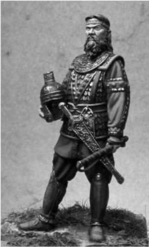 Tin Figures Historical King of Scythia ATEI 429 - 339 BC 54MM 1/32 AW5