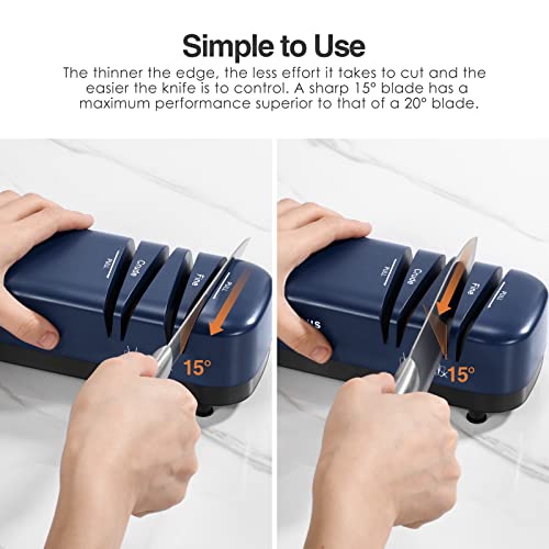 Narcissus Electric Knife Sharpener, Professional Knife Sharpener for