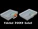 Whizzotech AAA Battery Storage Case Battery Holder Organizer Box Holds for Lot of 48 AAA Batteries BL06