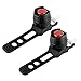 Night Eyes LED Bike Taillight Bicycle Rear Light-Aircraft Grade Aluminum Bicycle Taillight with Battery included-Easy Install without Tool 2PACK