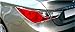Chrome Rear/Tail Light Lamp Molding Trim Covers 4pcs Set for 2011 2012 2013 Hyundai Sonata