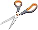 Amazon Basics Multipurpose, Comfort Grip, PVD Coated, Stainless Steel Office Scissor - Pack of 1, Gray