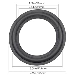 Fielect 5.6inch/142mm Foam Speaker Edge Surround