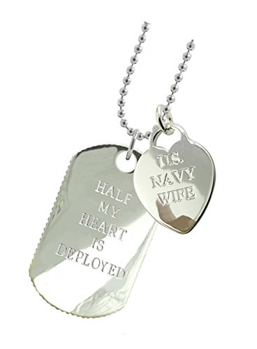 Plated Navy Wife Dog Tag DT
