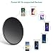 Te-Rich Ultra Slim Standard Qi Wireless Charger for iPhone X iPhone 8/8 Plus, Samsung S 9/S9, Fast Wireless Charging Pad for Galaxy Note 8/5 S8/S8 Plus S7/S7 Edge S6 Edge Plus-NO AC Adapter