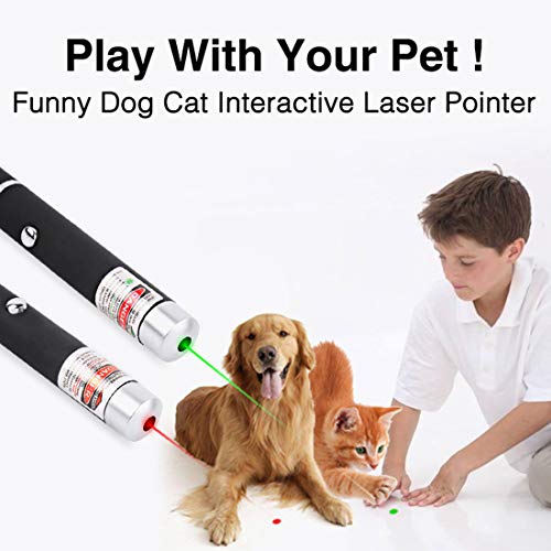 Green Red Purple Interactive Pen Training Toy Cat and Dog