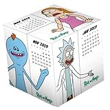 Rick and Morty Magic Cube 2019 Calendar with Augmented Reality by