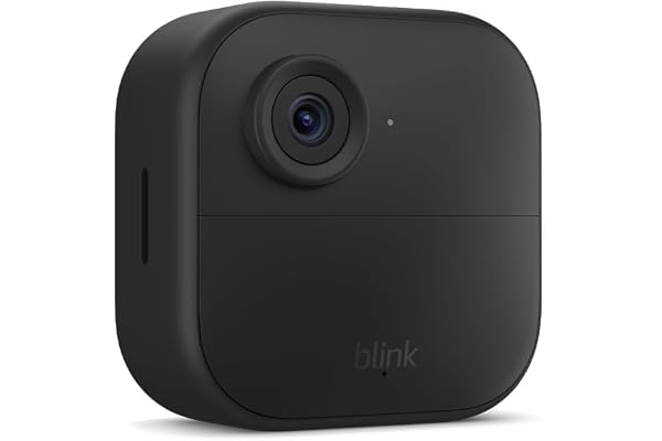 Blink Outdoor 4 – Wireless smart security camera, two-year battery life, 1080p HD day and infrared night live view, two-way t