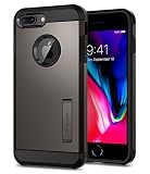 Spigen Tough Armor [2nd Generation] Designed for Apple iPhone 8 Plus Case (2017) / Designed for iPhone 7 Plus Case (2016) - Gunmetal
