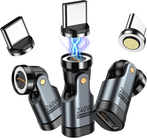 VAFOTON Adattatore magnetico USB C da 240 W, adattatore... en promo sur Amazon