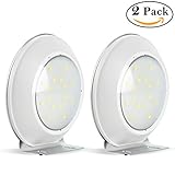 Solar Motion Sensor Light SiFree Solar Powered Wireless Weatherproof Exterior Security Wall Light for Patio, Deck, Yard, Garden,Driveway,Outside Wall (2 Pack)