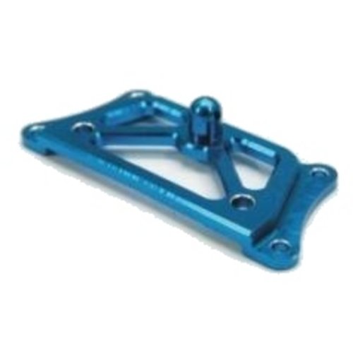 GPM Racing SMT014 Blue Aluminum Servo Upper Lock Plate