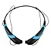 Bluetooth Headset Headphones Rymemo 2017 Hottest Match Color Wireless Music Earphones Stereo Earbuds/Headphone Sports/running Magnetic Neckband Style for Cellphone,Blue-Black