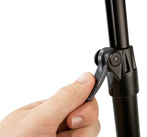 Ultimate Support GS-100+ Genesis Series Plus Guitar Stand w/ Locking Legs, Hanging Yoke, and One-Touch Lock Mechanism - Thumbnail 2