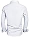 HOTOUCH Mens Business Casual Cotton Formal Dress Shirt A-White, X-Large, 27.70