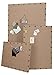 Linon Burlap Nailhead Small Corkboard