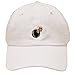 City Hunter C104 Bomb Small Embroidery Cotton Baseball Cap 14 Colors (White)