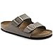 Birkenstock Arizona 2-Strap Women's Sandals in Stone Birko-Flor (39 N EU - Narrow)