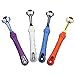Orgrimmar 3-Sided Pet Toothbrush Dog Toothbrush Removing Bad Breath Tartar Cleaning Mouth Pet Dental Care Cat Cleaning Mouth (Pack of 4)