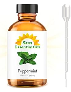 Best Peppermint Oil (Large 4 Ounce) 100% Pure Peppermint...