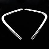 Set of 2pcs Chrome Mirror Polish Door Pillar Cover Trim For 2011-2015 KIA Optima/ K5