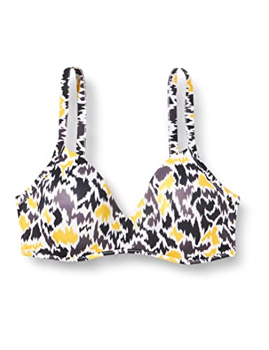 sloggi shore, Fancy Guppy P, Bikini Imbottito, Donna, Multicolore (Brown Dark Combination), XL plus