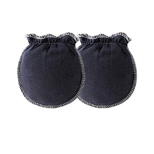 Adeimoo Baby Cotton Gloves Newborn Infant Toddler No Scratch Mittens (6 pair G) - Thumbnail 2