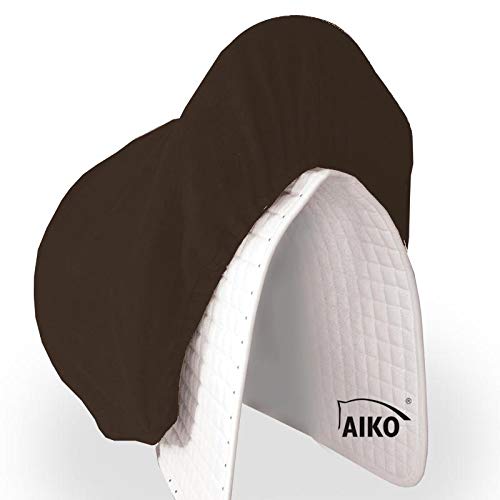 Aiko saddle protector, breathable and washable, good fit, mocha