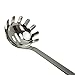 HeyLR Stainless Steel 18/8 Kitchen Utensil Tool Pasta Fork and Spaghetti Spoon with Ergonomic Handle