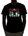 Emazing Lights DJ Sound Activated Light Up Rave Shirt Dj Arms Wide(Medium)
