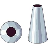 Pastry Tek Piping Tip, 1 Round Round Tip For Icing - #12, Corrosion-Resistant, Stainless Steel Icing Tip, Dishwasher-Safe, De