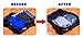 TravAid Roll-up Clothes Travel & Storage Bags - NO VACUUM NECESSARY - 4 Large Bags & 4 Medium Bags (8 in Total)