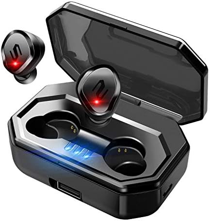 Dveda Wireless Earbuds, Bluetooth 5.0 3D Stereo Sound True Wireless Headphones 90H Playtime and Noise Cancelling Stereo for iPhone and Android