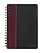 TOPS Black/Burgundy Leatherette Notebooks (25435)