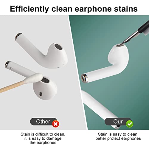 AMEAMI Cleaner Kit for AirPod 1 2 Pro, 3in1 MultiFunction Earbuds Cleaning Pen with Soft